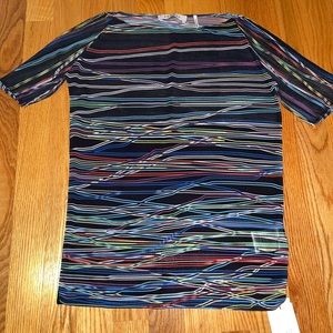 Womens sheer neon design top. New with tags!